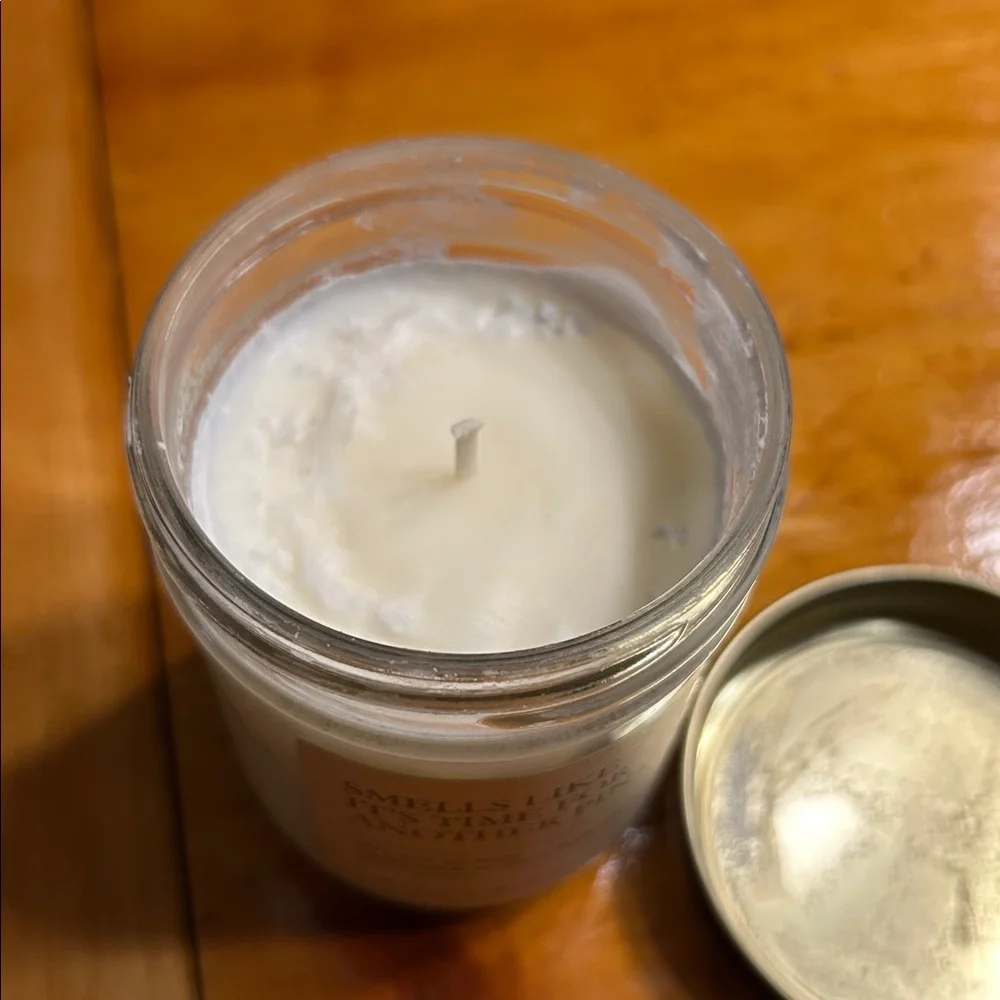 100% Soy‎ Candle Sage & Lemongrass Scent 40 Hour Burn New